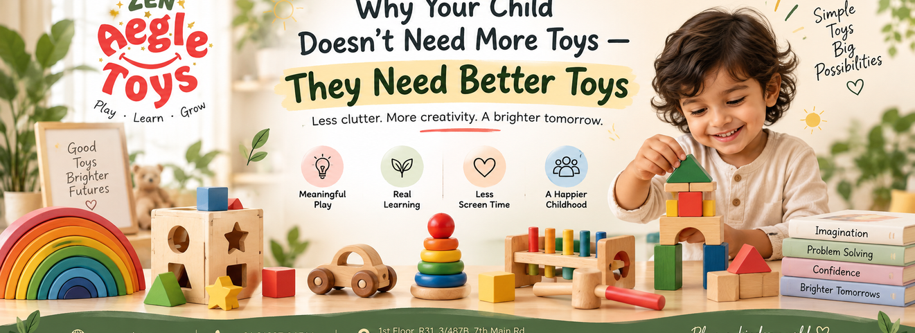 Why Your Child Doesn’t Need More Toys — They Need Better Toys