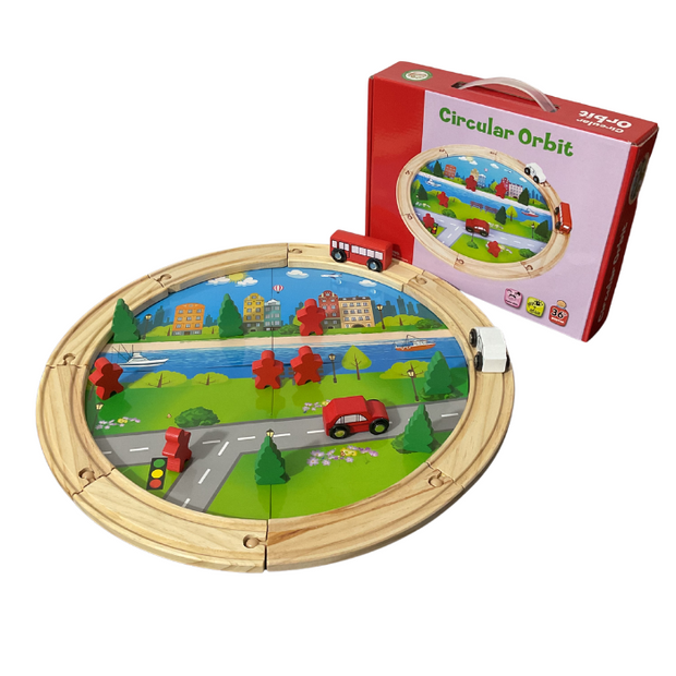 Circular Orbit Track - Wooden
