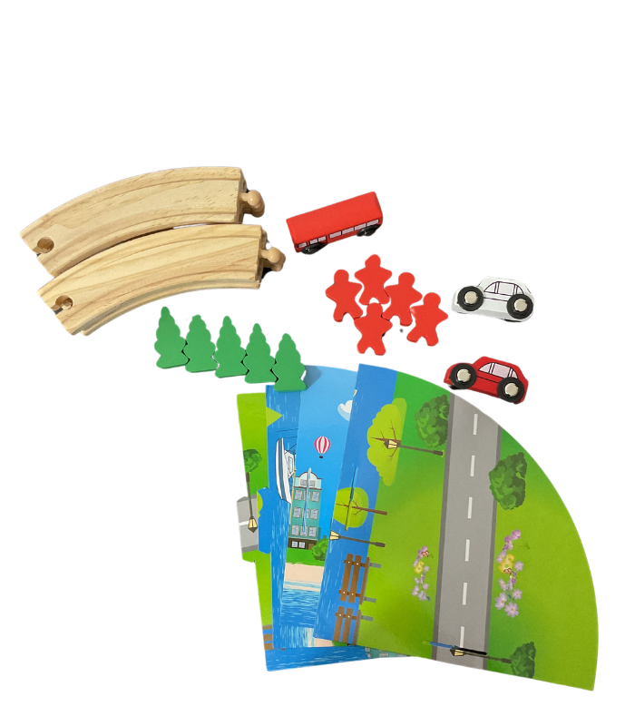 Circular Orbit Track - Wooden