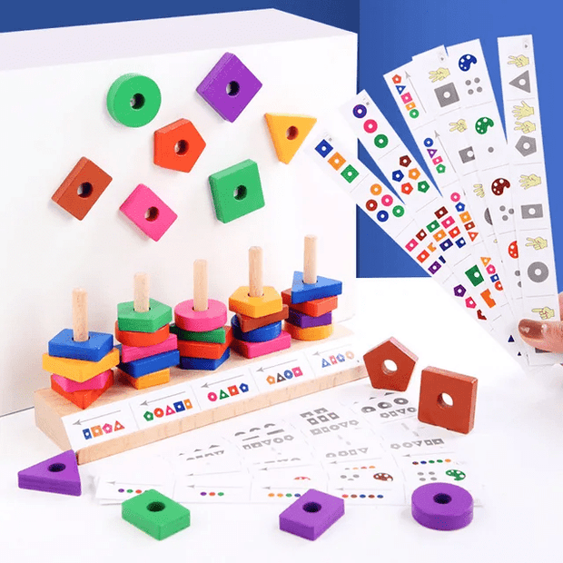 Block Matching Puzzle - Wooden