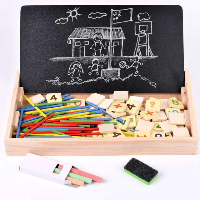 Multi Functional Digital Computing Learning Box - Wooden