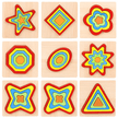 Rainbow Wooden Tile