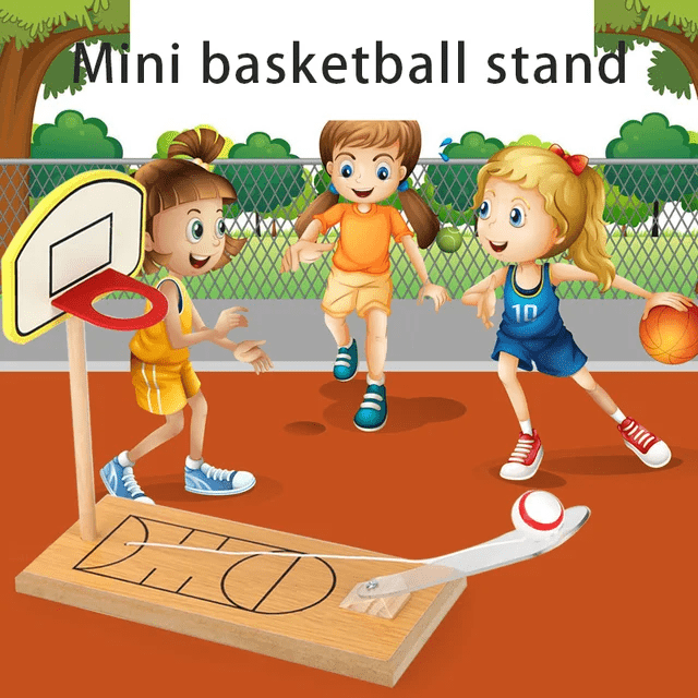 Desktop Basketball Wooden Game