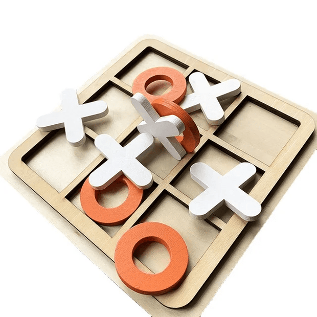 Wooden Mini XOXO game