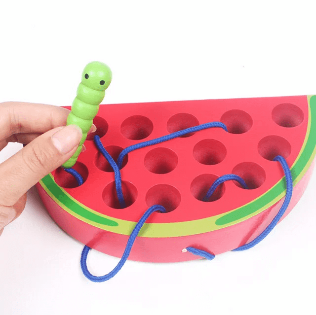 Threading and lacing - Wooden