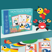 Montessori Puzzle - Wooden Pattern Matching Puzzle