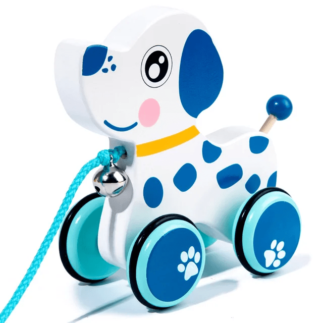 Animal Theme Wooden Pull along toy
