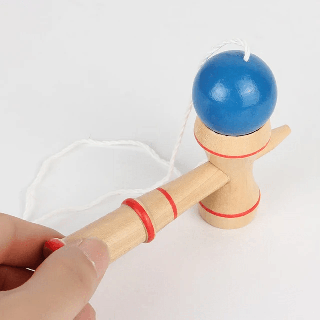 Wooden Kendama Cup And Ball Game
