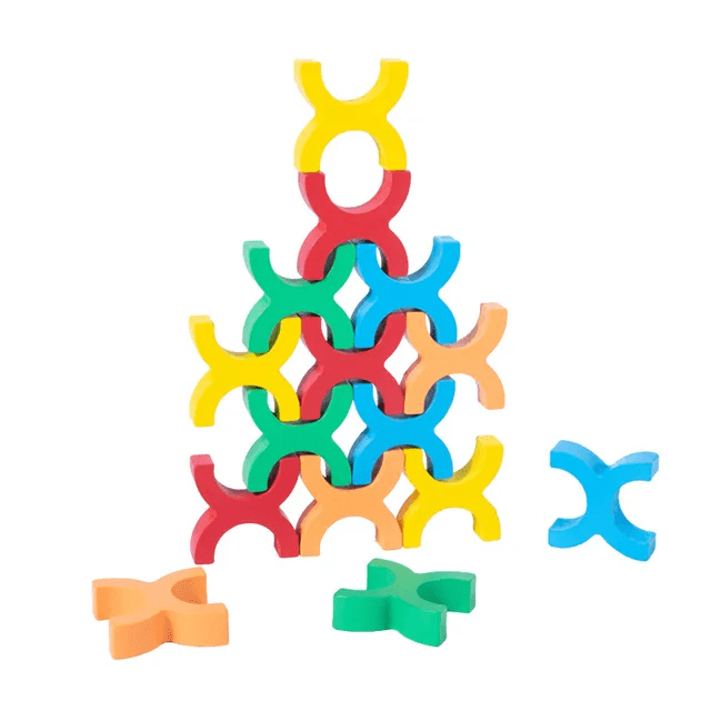 Wooden Balanced Blocks
