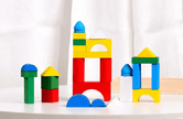 Wooden Building Blocks Set Small