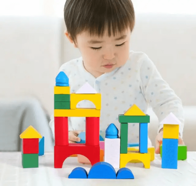 Wooden Building Blocks Set Small