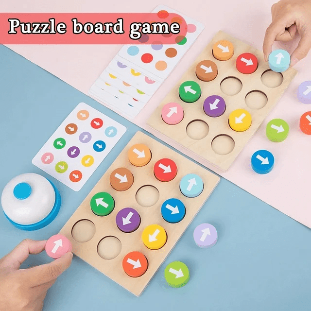 Wooden Puzzle Arrow Game Challenge