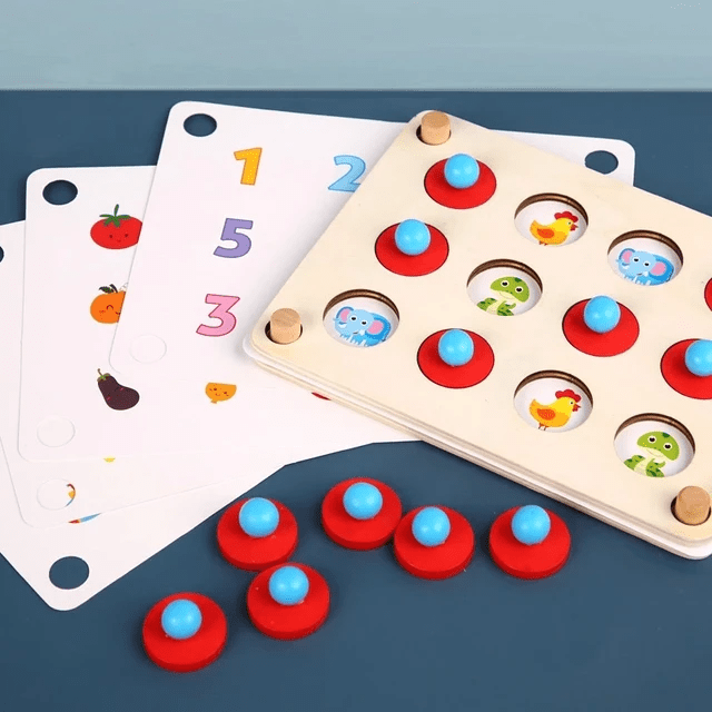 Wooden Memory Game