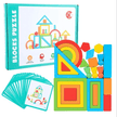 Blocks Puzzle - Wooden Balancing and Pattern Matching Puzzle