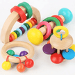 Pure Wood Rattle and Teether - 1 Piece