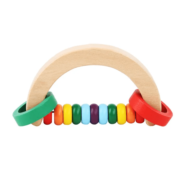 Pure Wood Rattle and Teether - 1 Piece