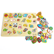 Alphabet Board with Item name Large - Wooden Tile