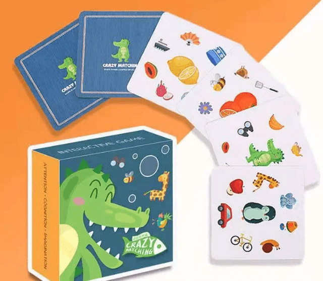 Crazy Matching Interactive Card Game