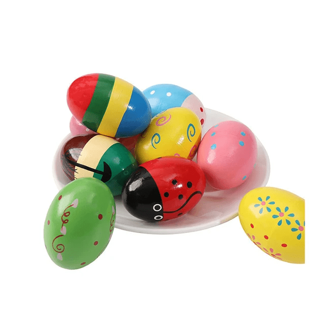 Egg Rattle - Wooden