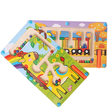 Wooden Animal Labyrinth Maze with Magnetic Stick - Montessori Learning Toy