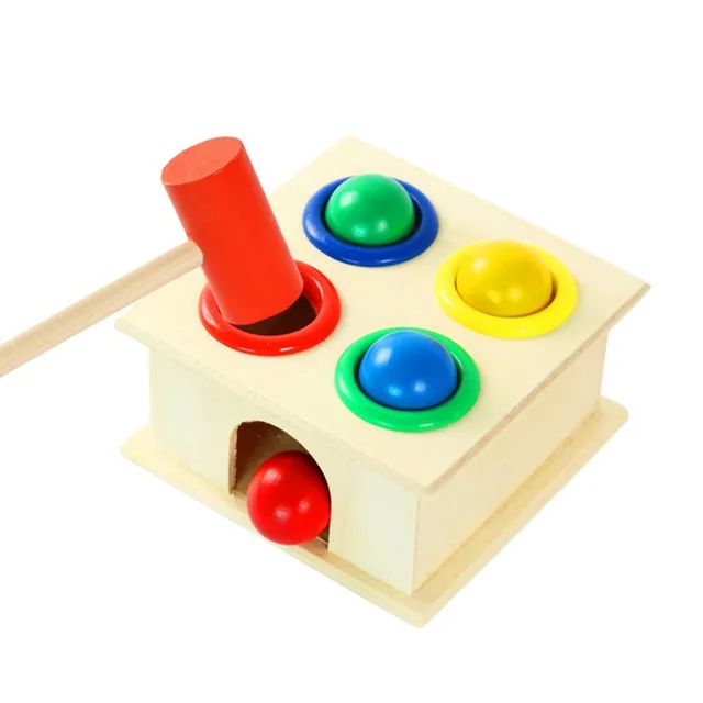Vertical Box Hammer case Pounding - Wooden