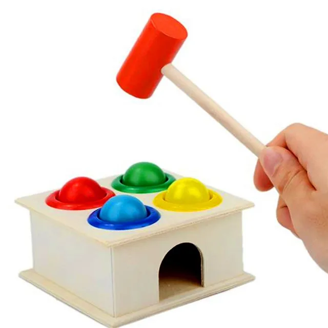 Vertical Box Hammer case Pounding - Wooden