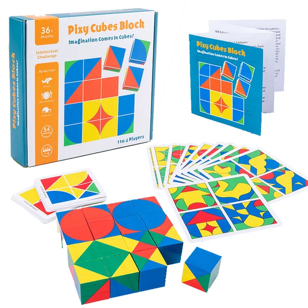 Pixy cubes Block Wooden Puzzle