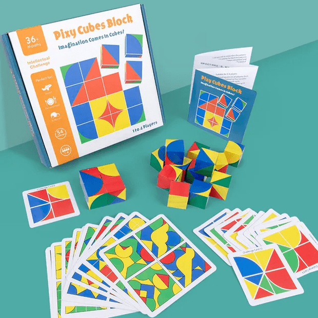 Pixy cubes Block Wooden Puzzle