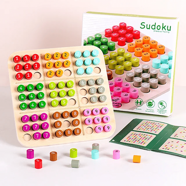 Sudoku game with 100+ Challenges - Wooden