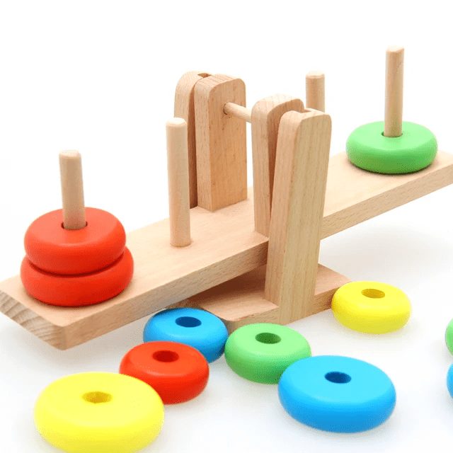 Clown Balancing Wooden Game