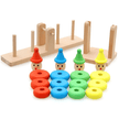 Clown Balancing Wooden Game