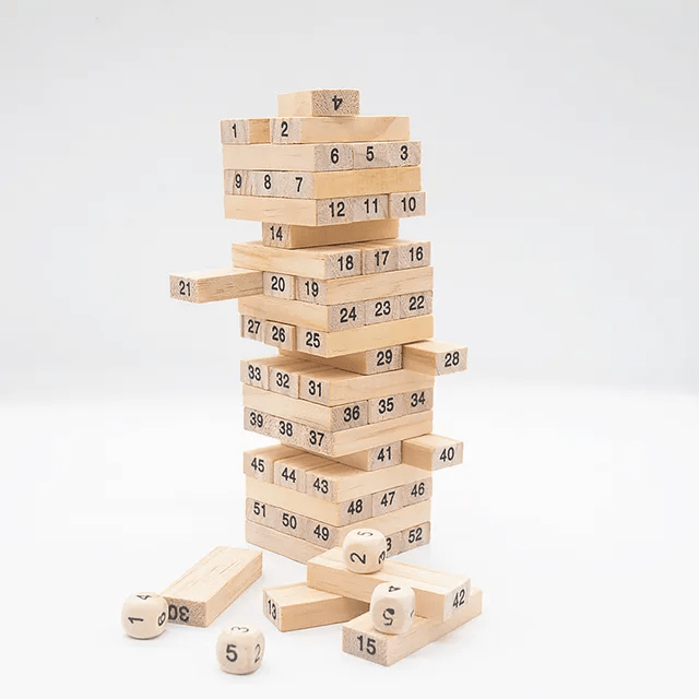 Wooden Jenga Mini