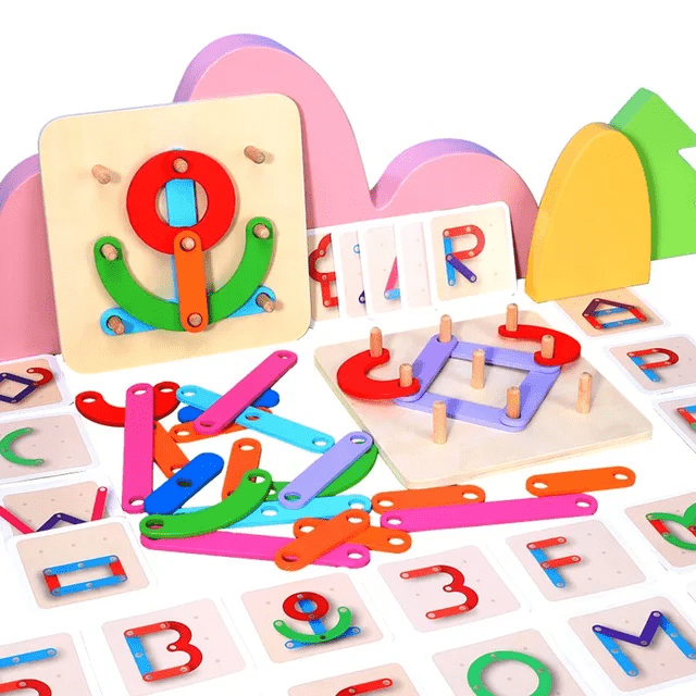 Sticks Puzzle -100 Change Collage Wooden
