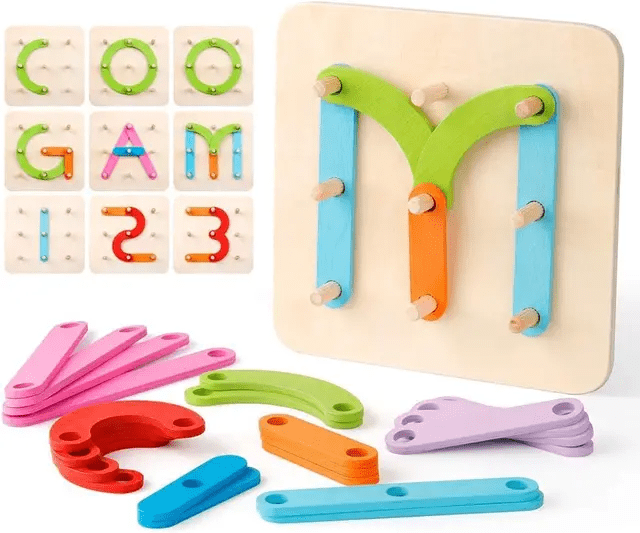 Sticks Puzzle -100 Change Collage Wooden