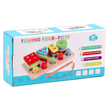 Fishing Four Post with Shape Sorter - Wooden