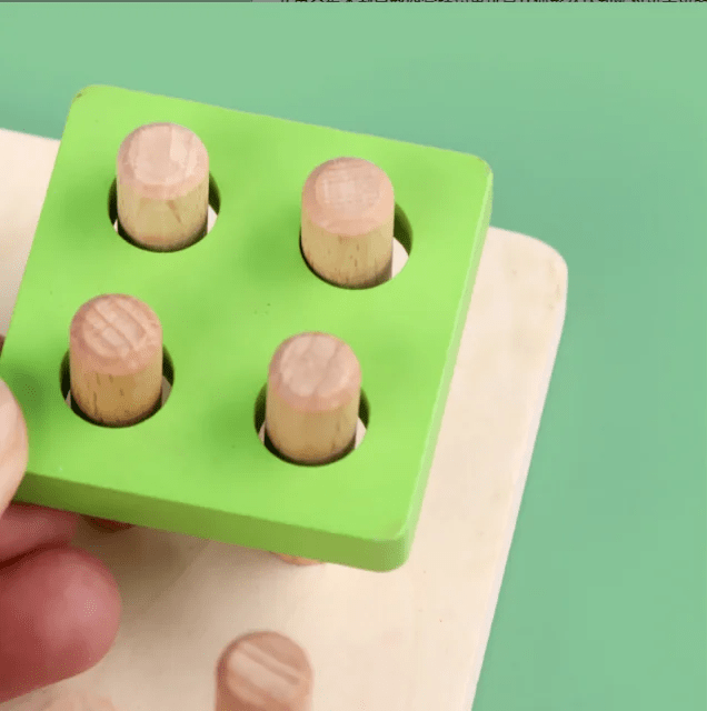 Fishing Four Post with Shape Sorter - Wooden