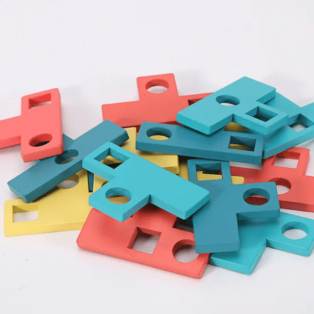 Type L Paired Puzzle - Wooden