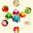 Colourful Wisdom Shape Column Sorter - Wooden
