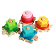 Colourful Wisdom Shape Column Sorter - Wooden