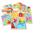 Blocks Puzzle Square - Wooden