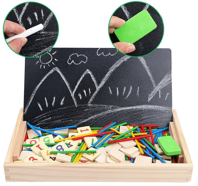 Multi Functional Digital Computing Learning Box - Wooden