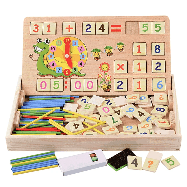 Multi Functional Digital Computing Learning Box - Wooden