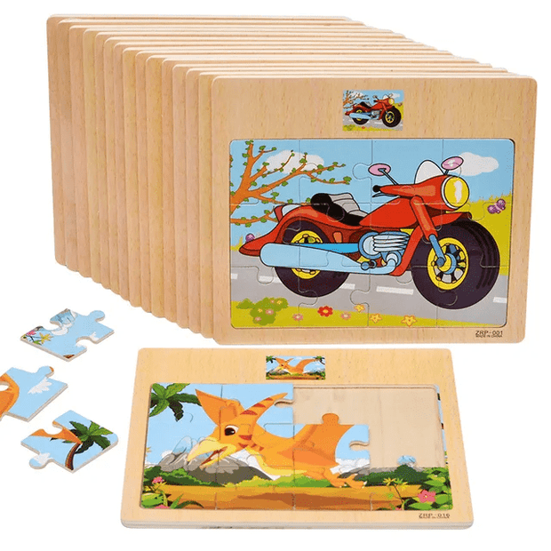 Mini Jigsaw Puzzle - Wooden