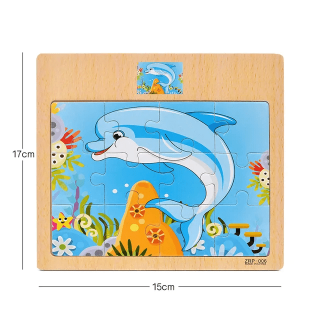 Mini Jigsaw Puzzle - Wooden