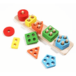 5 Shape and Colour Sorter - Wooden
