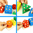 5 Shape and Colour Sorter - Wooden