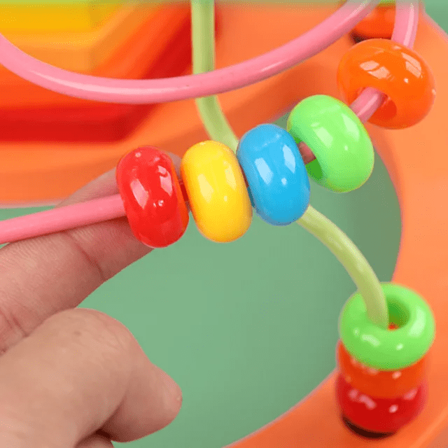 Beads around the tower - Wooden
