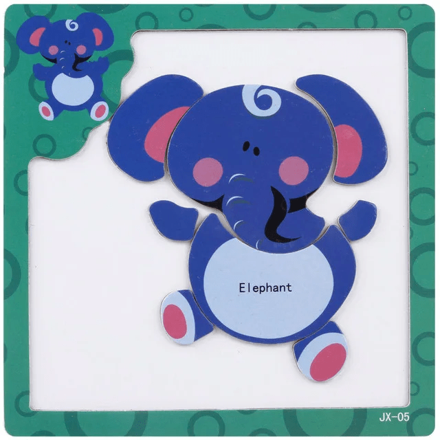 Magnetic Shape Wooden Puzzle