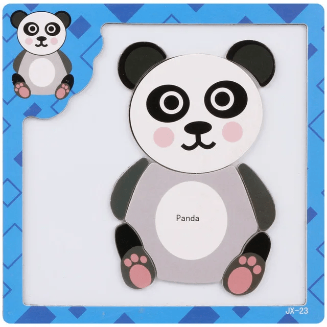 Magnetic Shape Wooden Puzzle