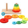 Double Tower Wooden Shape Sorter